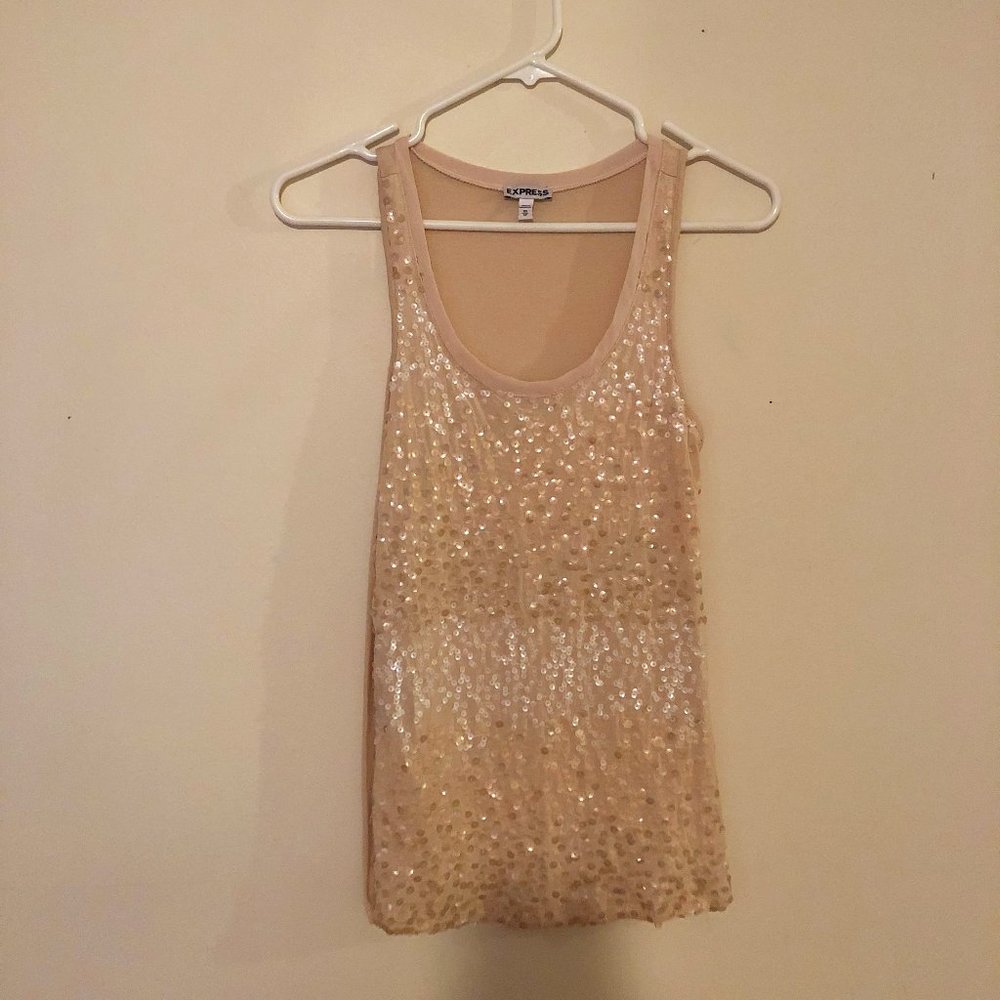 Sequined Express Top